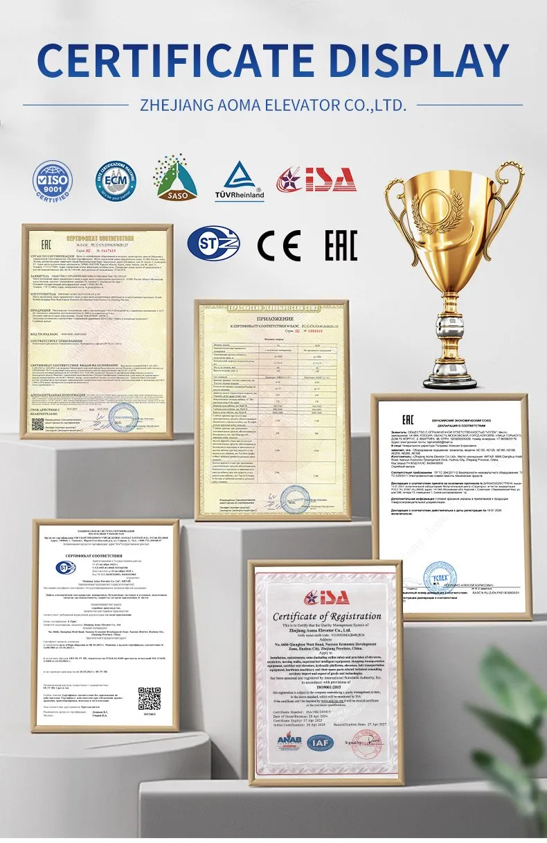 3 Elevator Certificate